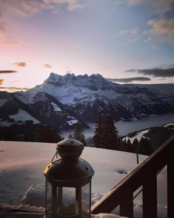 Chalet Chanso Morgins Exterior photo