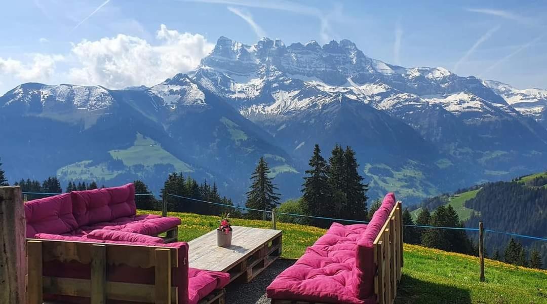 Chalet Chanso Morgins Exterior photo