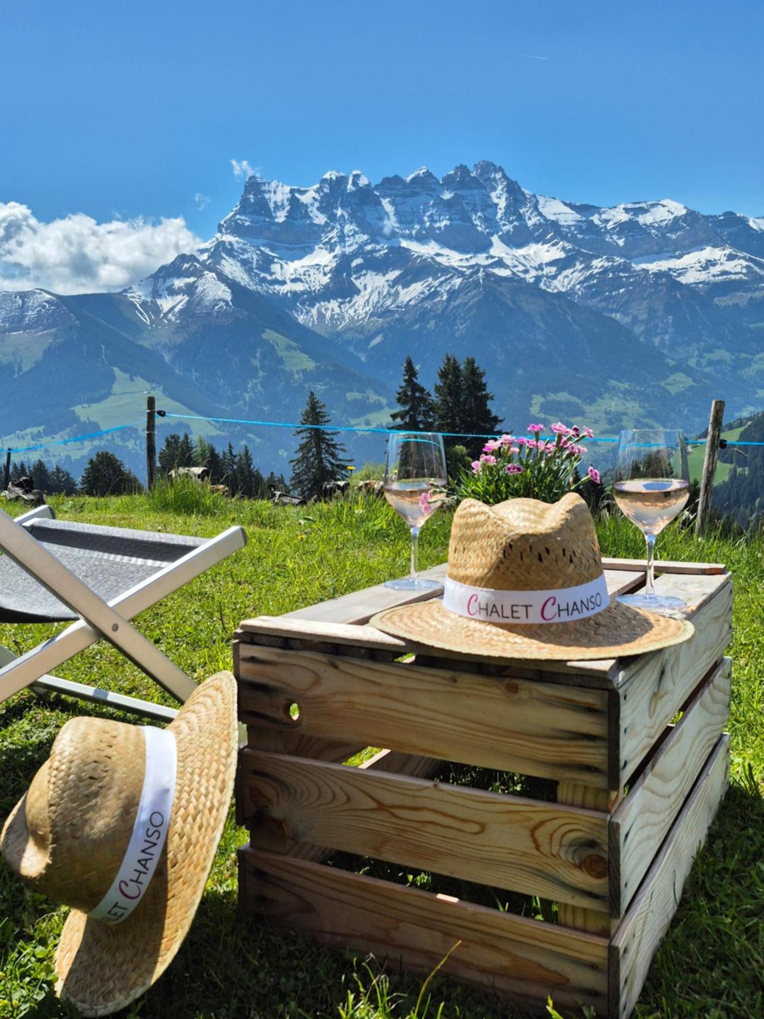 Chalet Chanso Morgins Exterior photo